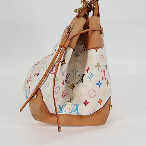 LOUIS VUITTON Monogram Multicolor Ursula Tote Bag White M40123 - Picture 3 of 16